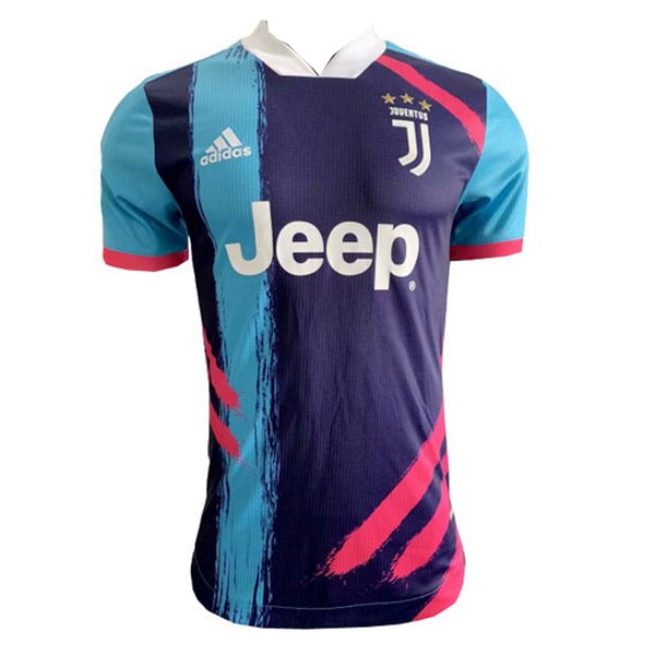 Thailande Maillot Football Juventus Spécial 2020-21 Bleu